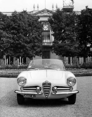 Alfa Romeo Giulietta Sprint Spider Prototipo 1955 года 
